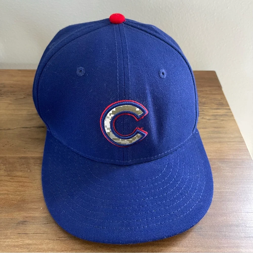 Chicago Cubs New Era Authentic Collection On Field 59FIFTY Fitted Hat - 7 1/8